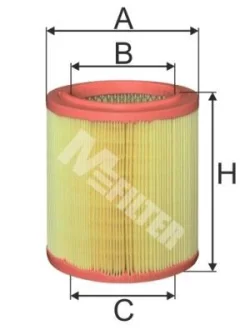 Фільтр повітряний 1.1/1.4i Berlingo/Partner 96-10.02 M-FILTER A 396