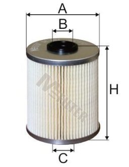 Фільтр паливний M-FILTER DE684