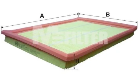 Фільтр повітряний Astra F 1.7 D/TD/TDS 91-99 M-FILTER K 211