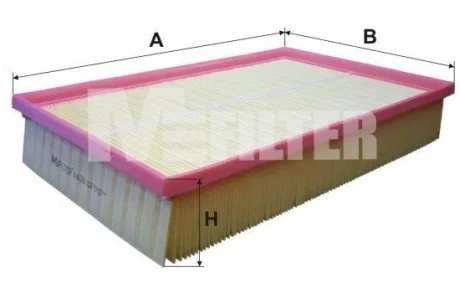 Фільтр повітряний Volvo S60/S80/V70/XC70 00- M-FILTER K 435