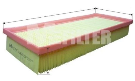Фільтр повітряний M-FILTER K460