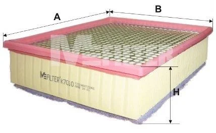 Фільтр повітряний Ford Kuga/Mondeo/Volvo S40/S80 04- M-FILTER K 7010