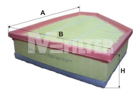 Фільтр повітряний M-FILTER K7020