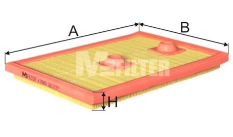 Фильтр воздушный M-FILTER K7069 (фото 1)