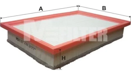Фільтр повітряний M-FILTER K706