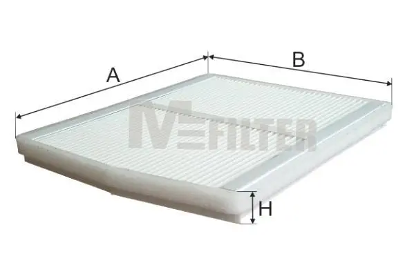 Фільтр салону Volvo S60/S80/V70/XC90 2.0-3.2 98-14 M-FILTER K 9022 (фото 1)