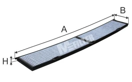 Фільтр салону M-FILTER K9033C