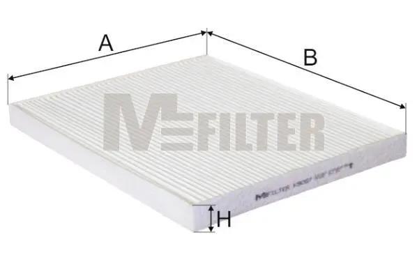 Фільтр салону Fiorino/Nemo 1.3HDi 10-/Combo 12- M-FILTER K 9057 (фото 1)
