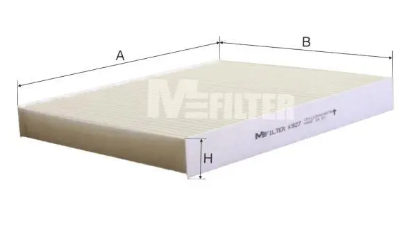 Фільтр салона M-FILTER K927 (фото 1)
