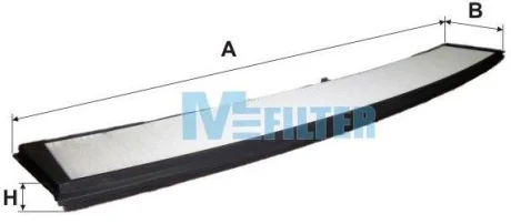 Фільтр салону M-FILTER K939