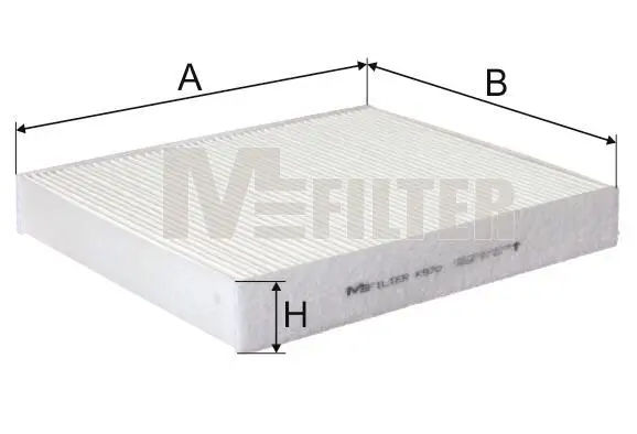 Фільтр салону M-FILTER K970 (фото 1)