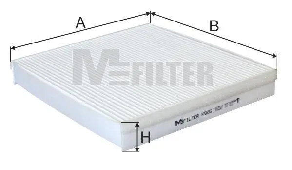Фільтр салону Opel Meriva 03- M-FILTER K 995 (фото 1)