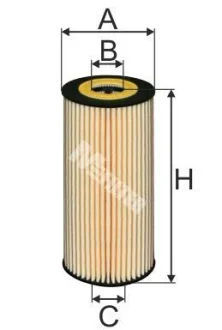 Фільтр масляний OM601/602/604/605 Spr/Vito/C/E 94>00 M-FILTER TE 630