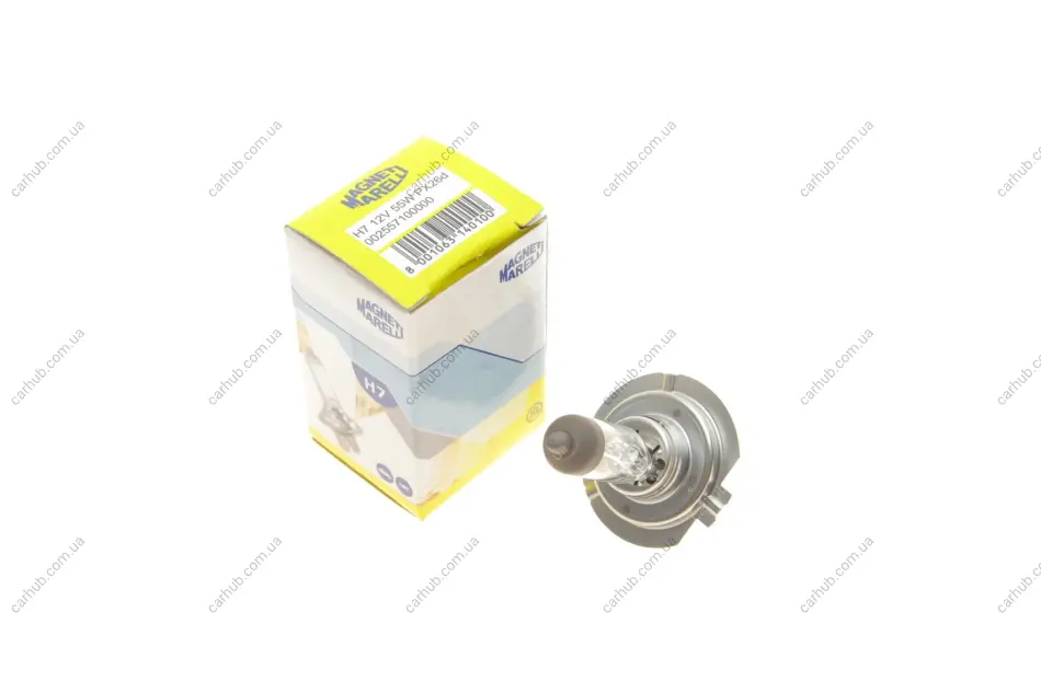 Автолампа H7 12V 55W PX26d Standard (H7 12V) MAGNETI MARELLI 002557100000 (фото 1)