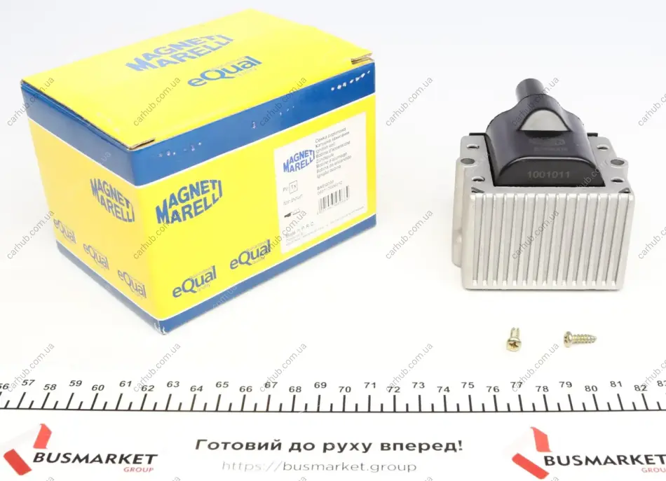 Котушка запалювання VW T4/Caddy II/Passat/Audi 100 88-05 (BAEQ006) MAGNETI MARELLI 060717006012 (фото 1)