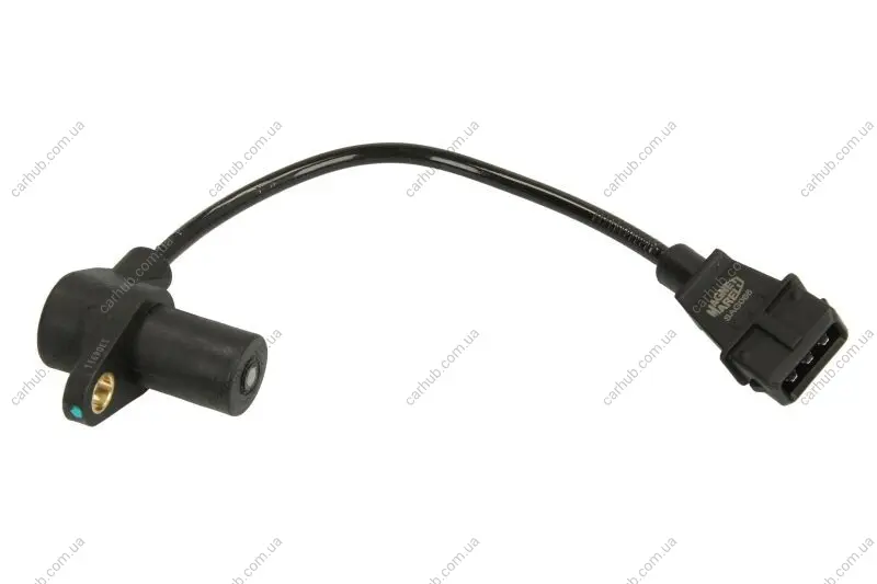 Датчик положення колінчастого вала VOLVO 760, 780 FERRARI 512 TR, MONDIAL KIA CARENS I, CARNIVAL I, CARNIVAL II, CERATO, RETONA, SEPHIA, SHUMA I, SHUMA II, SPORTAGE 1.8-4.9 08.84-06.06 MAGNETI MARELLI 064848066010 (фото 1)