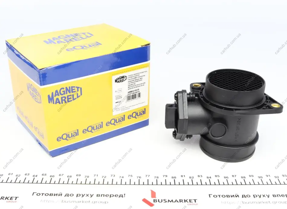 Витратомір повітря VW Passat/Skoda Octavia 1.8 T 96-10 (AMMQ19639) MAGNETI MARELLI 213719639019 (фото 1)