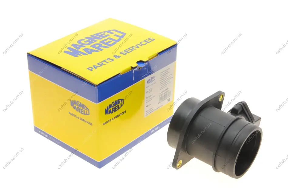 Витратомір повітря VW T5 2.5TDI/Caddy 2.0TDI/LT 2.8TDI/CDI MAGNETI MARELLI 213719659019 (фото 1)