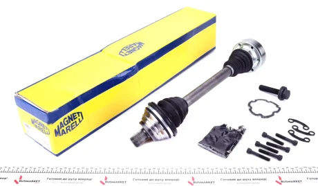 Піввісь (передня) VW Golf/Skoda Octavia 09- (L) (36x521) (TDS0103) MAGNETI MARELLI 302004190103
