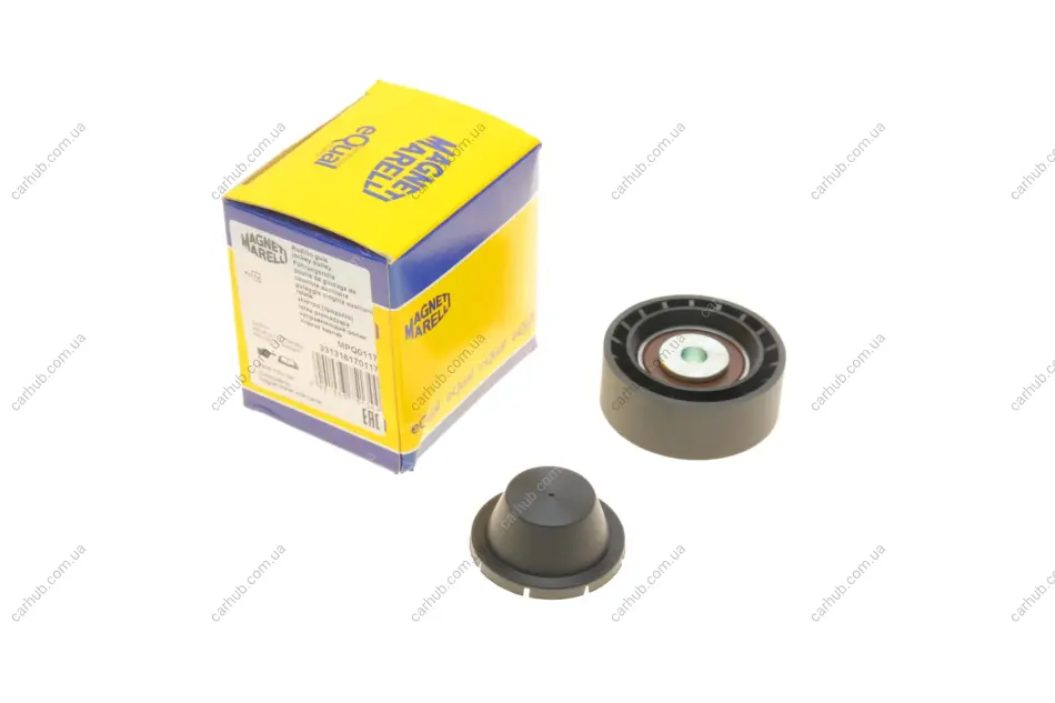 Ролик генератора Renault Kangoo/Clio II 1.2 16V 97- (паразитний) (56x21) (MPQ0117) MAGNETI MARELLI 331316170117 (фото 1)