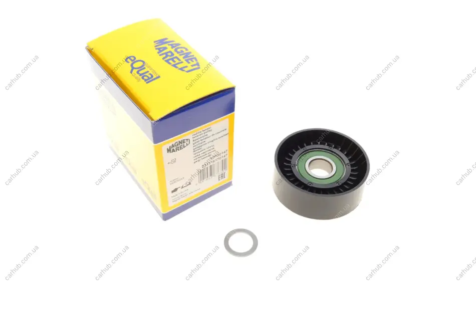 Ролик генератора MB Sprinter CDI (гладкий) (натяжний) (70x26) (MPQ0147) MAGNETI MARELLI 331316170147 (фото 1)