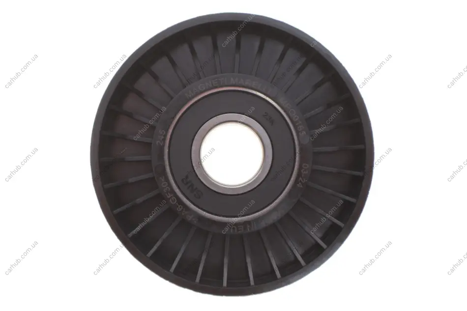 Ролик генератора Opel Astra G/H/Combo/Corsa C/Meriva 1.4-1.8 98-09 (натяжний) (MPQ0165) MAGNETI MARELLI 331316170165 (фото 1)