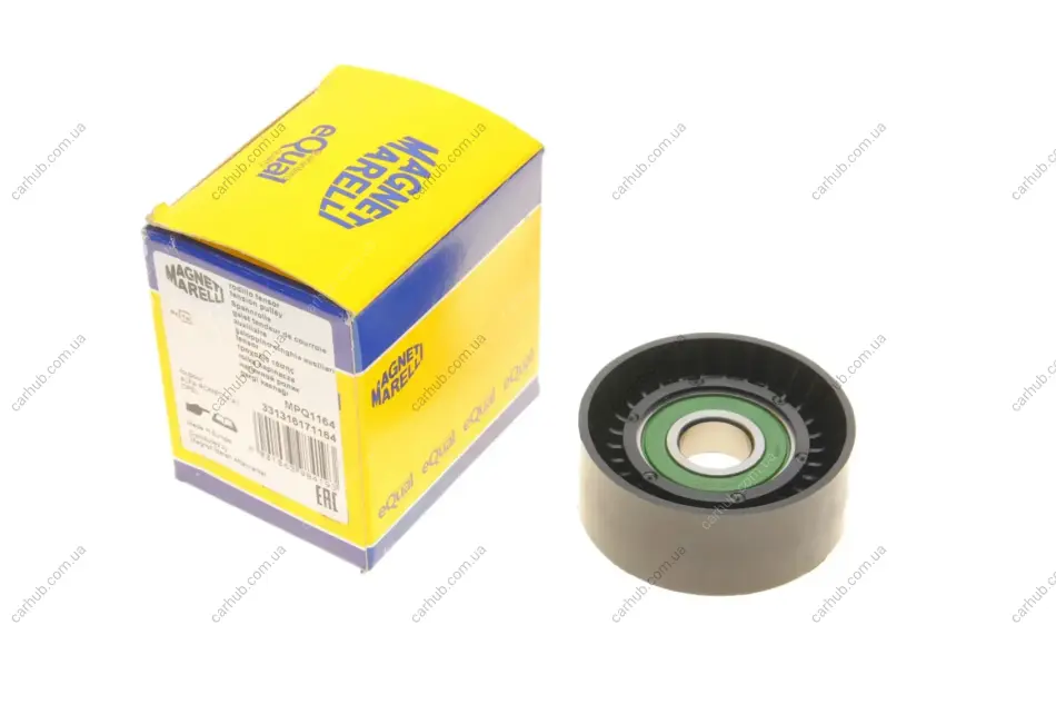 Ролик генератора Fiat Bravo 1.6-2.0D/Opel Signum 1.9 CDTI 04- (натяжний) (MPQ1164) MAGNETI MARELLI 331316171164 (фото 1)