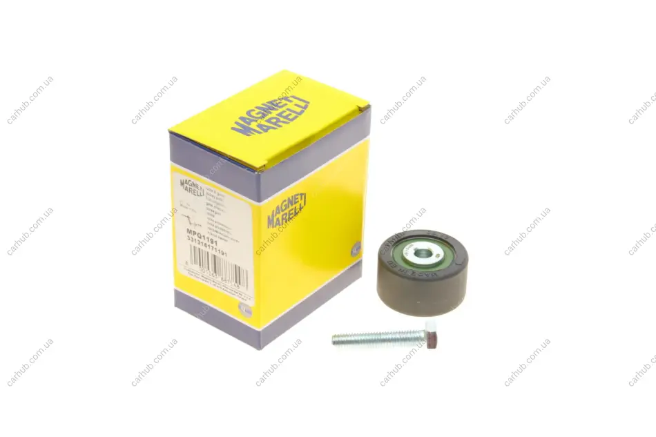 Ролик генератора ЗАЗ-1102/Daewoo Lanos/Sens 1.4 99- (паразитний) (MPQ1191) MAGNETI MARELLI 331316171191 (фото 1)