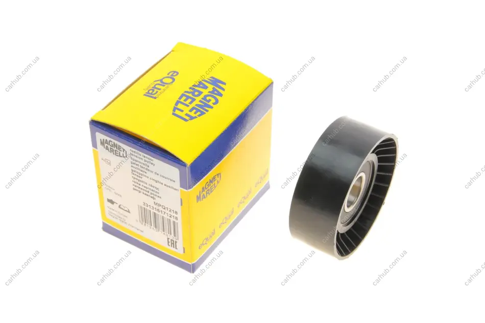 Ролик генератора Opel Astra J/Zafira/Insignia 2.0 CDTI 08- (натяжний) (MPQ1218) MAGNETI MARELLI 331316171218 (фото 1)