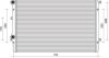 Радіатор двигуна AUDI A3, TT SEAT ALTEA, ALTEA XL, LEON, TOLEDO III SKODA OCTAVIA II, RAPID, SUPERB II, YETI VW BEETLE, CADDY ALLTRACK IV, CADDY ALLTRACK IV/MINIVAN 1.0-2.0D 02.03-09.20 MAGNETI MARELLI 350213852000 (фото 1)
