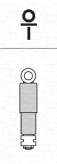 Амортизатор задн лів/прав OPEL ASTRA F, ASTRA F CLASSIC, KADETT D, KADETT E 1.2-2.0 08.79-01.05 MAGNETI MARELLI 351886070000