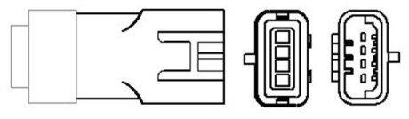 Фото лямбда-зонд (кількість дротів 4, 300мм) DACIA LOGAN, LOGAN EXPRESS, LOGAN MCV, SANDERO RENAULT KANGOO, MEGANE I, MEGANE I CLASSIC, MEGANE SCÉNIC, THALIA I, THALIA II 1.4/1.4LPG/1.6 09.96- MAGNETI MARELLI 466016355157 Лямбда-зонд (кількість дротів 4, 300мм) DACIA LOGAN, LOGAN EXPRESS, LOGAN MCV, SANDERO RENAULT KANGOO, MEGANE I, MEGANE I CLASSIC, MEGANE SCÉNIC, THALIA I, THALIA II 1.4/1.4LPG/1.6 09.96- MAGNETI MARELLI 466016355157