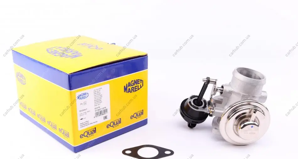 Клапан EGR AUDI A4 B5, A4 B6, A6 C5 FORD GALAXY I SEAT ALHAMBRA SKODA OCTAVIA I, SUPERB I VW PASSAT B5, PASSAT B5.5, SHARAN 1.9D 03.95-03.10 MAGNETI MARELLI 571822112076 (фото 1)