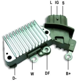 Регулятор напруги (14V) LEXUS GS TOYOTA CELICA, PREVIA I, RAV 4 II, SUPRA 1.8-3.0 05.90-11.05 MAGNETI MARELLI 940016086500