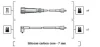 Комплект проводів запалювання AUDI 80 B3, 80 B4 SEAT CORDOBA SKODA OCTAVIA I VW GOLF II, GOLF III, POLO, POLO III, POLO III CLASSIC, TRANSPORTER T4, VENTO 1.0-2.0 08.83-09.04 MAGNETI MARELLI 941318111129 (фото 1)