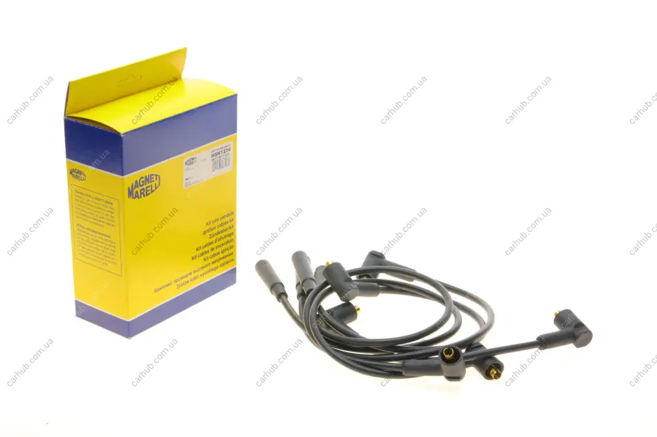 Проводи запалювання Lada Diva 87-12 (к-кт) (MSK1234) MAGNETI MARELLI 941318111234 (фото 1)