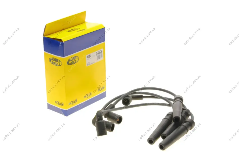 Комплект проводів запалювання CHEVROLET AVEO / KALOS, CRUZE, REZZO DAEWOO KALOS, LANOS, NUBIRA FSO LANOS 1.4/1.6 02.97- MAGNETI MARELLI 941319170006 (фото 1)