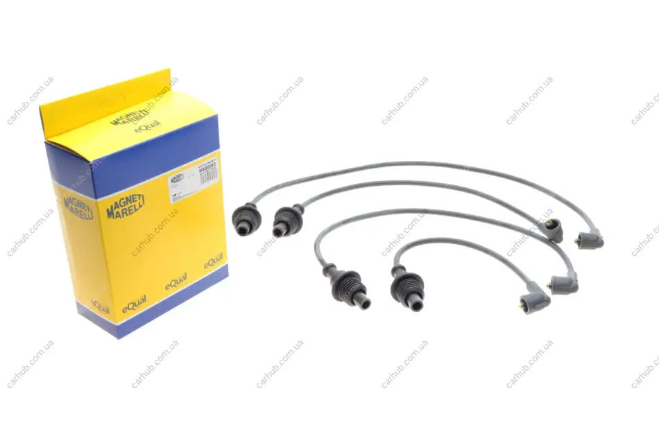 Проводи запалювання Citroen Berlingo/Jumper/Peugeot Boxer/Partner 1.8/2.0 96-02 (к-кт) (MSQ0063) MAGNETI MARELLI 941319170063 (фото 1)
