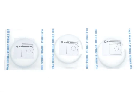 Кільця поршневі MB E-class (W212/W213)/M-class (W164/W166) OM642 3.0D (83.00mm/STD) (2-2-2) MAHLE / KNECHT 001 RS 11119 0N0