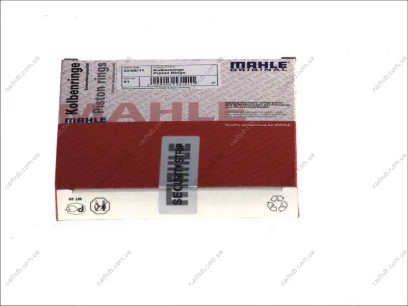 Кільця поршневі Ford Transit 2.5D/TD (93.67mm/STD) (2.5-2-4) MAHLE MAHLE / KNECHT 014 82 N0 (фото 1)