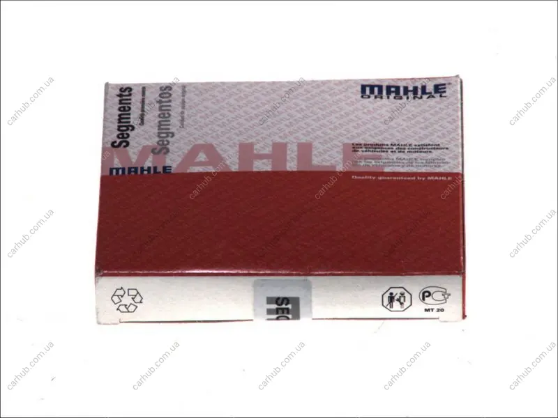 Кільця поршневі Ford Focus 1.4i 98-12 (76.00mm/STD) (1.2-1.5-2.5) MAHLE MAHLE / KNECHT 015 03 N0 (фото 1)