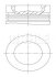 Поршень VW T5 2.0TDI (81.00mm/STD) MAHLE / KNECHT 028 PI 00100 000 (фото 1)