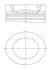 Поршень VW Caddy III/IV 2.0 TDI 10-20 (81.51mm/+0.5) MAHLE / KNECHT 028 PI 00116 002 (фото 1)