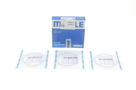 Кільця поршневі VW LT/T4 2.5TDI (81.01mm/STD) (2.5-2-3) MAHLE MAHLE / KNECHT 030 48 N0
