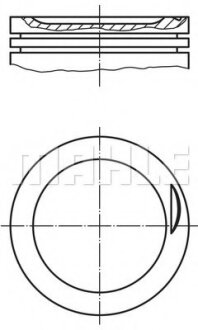 Поршень PASSAT B5 2.0 01-05 (82,51mm) MAHLE / KNECHT 030 83 00