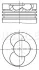 Поршень 80,01 (+0,50 1,75-2-3) AUDI A3, A4 B6, A6 C5 FORD GALAXY I SEAT ALHAMBRA, CORDOBA, IBIZA III, LEON, TOLEDO II SKODA FABIA I, OCTAVIA I, SUPERB I VW BORA, BORA I 1.9D 02.00-03.10 MAHLE / KNECHT 030 87 02