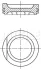 Поршень VW Passat/Jetta II/Golf 1.6 83-92 (81.51mm/+0.5) MAHLE / KNECHT 034 76 02 (фото 1)