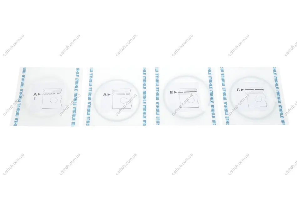 Кільця поршневі Peugeot 306/406/Citroen Jumper/Fiat Ducato 2.0 94-02 (86.00mm/STD) (1.5-1.75-3) MAHLE MAHLE / KNECHT 039 91 N0 (фото 1)