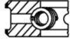 75 1-1-2 Комплект поршньових кілець DS DS 3 CITROEN C1 II, C3 AIRCROSS I, C3 AIRCROSS II, C3 II, C3 III, C4 CACTUS, C-ELYSEE, DS3 OPEL CROSSLAND X / CROSSLAND PEUGEOT 108 1.2/1.2LPG 03.12- MAHLE / KNECHT 039 RS 00120 0N0 (фото 3)