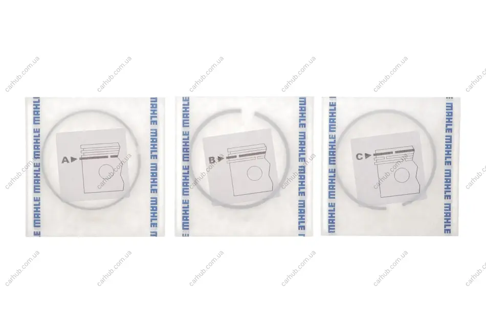 Кільця поршневі BMW 3 (F30, F35, F80)/5 (G30, F90) 2.0d (B47) 16- (84.00mm/STD) (1.5-1.5-2) MAHLE / KNECHT 081 RS 00128 0N0 (фото 1)